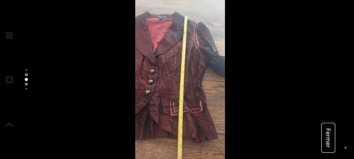 Jolie Blazer bordeaux Bandolera fr 38 it 40 - photo numéro 10