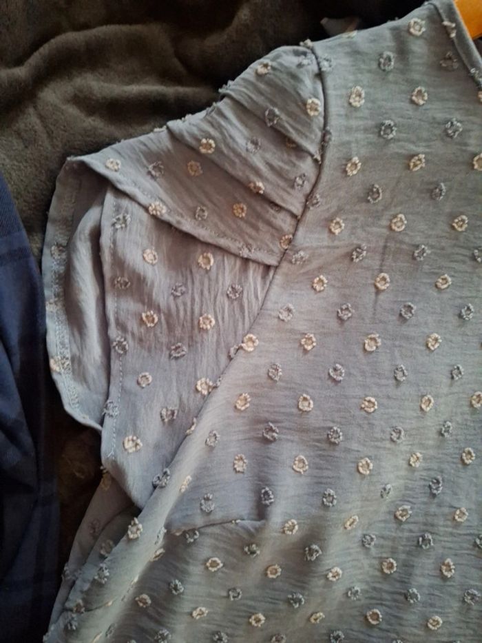 Shein top léger bleu ciel 0XL - photo numéro 7