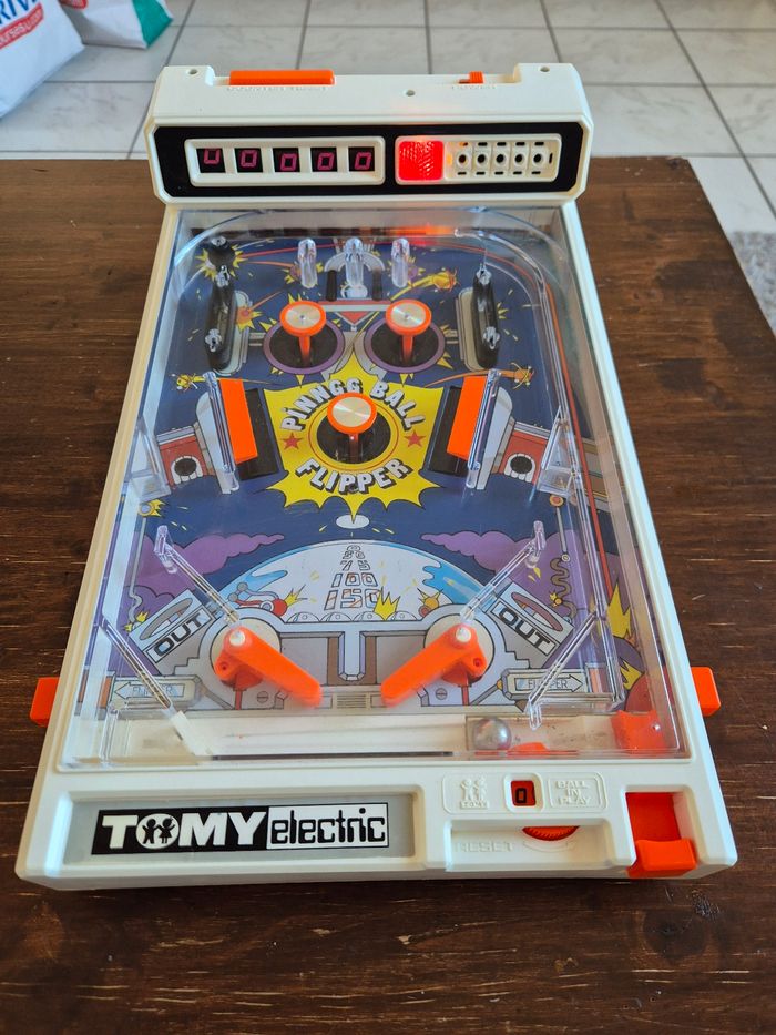 Pinngg ball flipper tomy electric - photo numéro 2