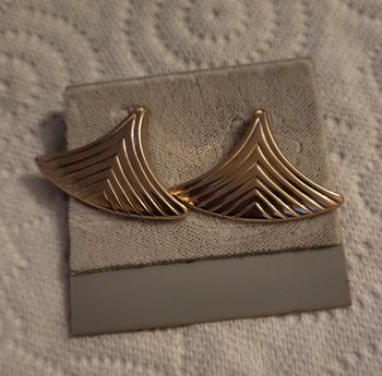 Boucles d'oreilles forme géométrique