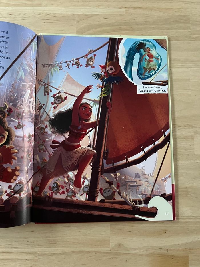 Livre Disney Audiocontes Magiques n°38 – Vaiana – Bon État (Sans Figurines) - photo numéro 5