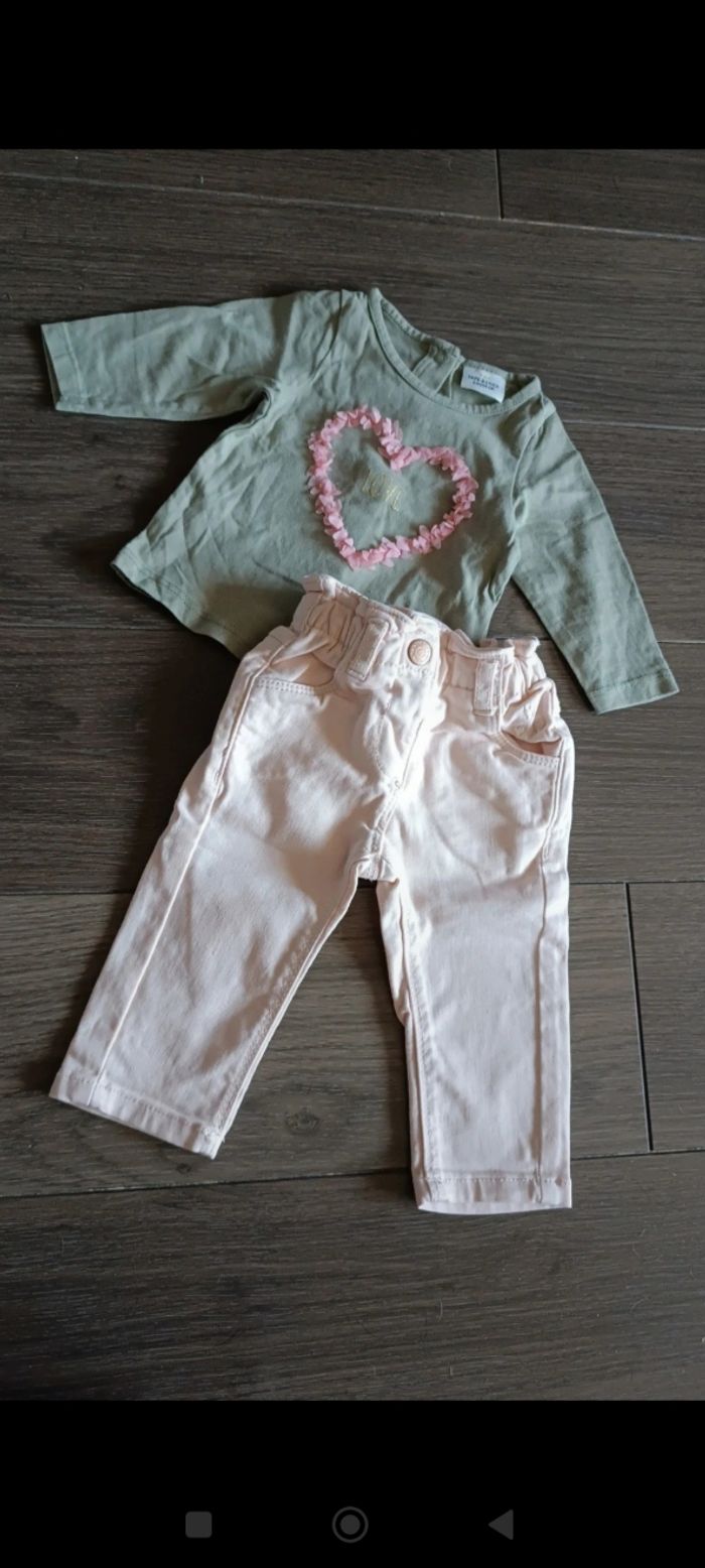 Ensemble jean tshirt