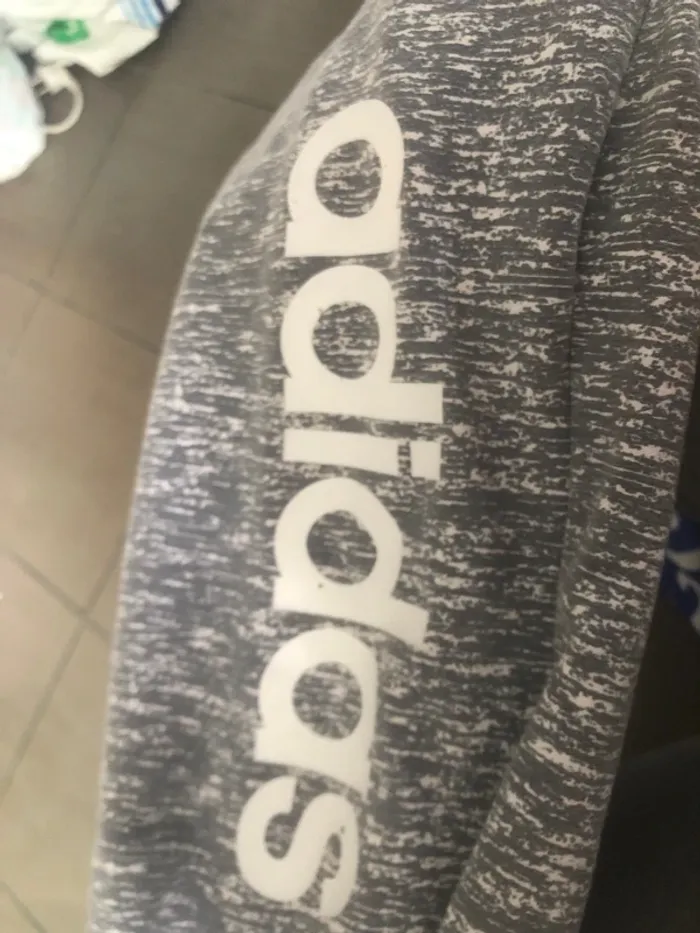 Jogging gris Adidas garçon 👦 - photo numéro 4