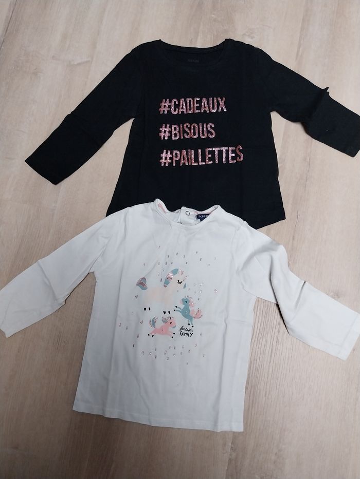 T shirts manches longues en lot ou à l'unité - photo numéro 4