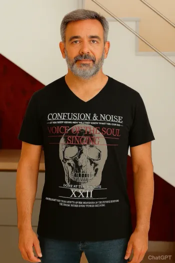 Tee-shirt Celio neuf taille S Rock'n Roll
