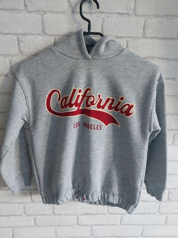 Sweat avec capuche Zara taille 7 ans / 122 cm