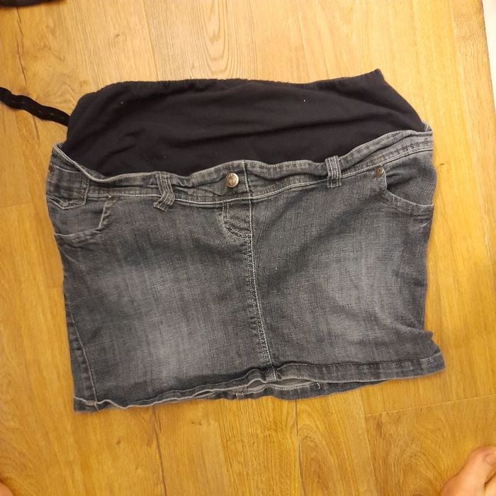 Jupe en jeans de grossesse 42 calinkalin