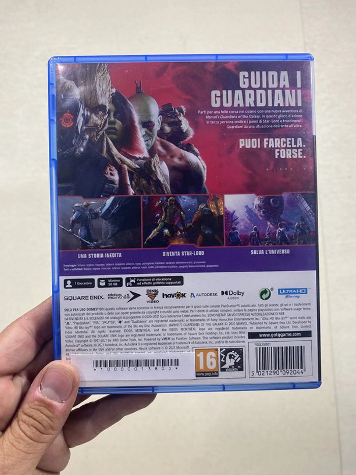 🎮 Jeu PS5 – Marvel Guardians of the Galaxy - photo numéro 2