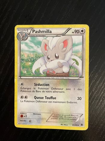 Carte Pokémon Pashmilla 85/98