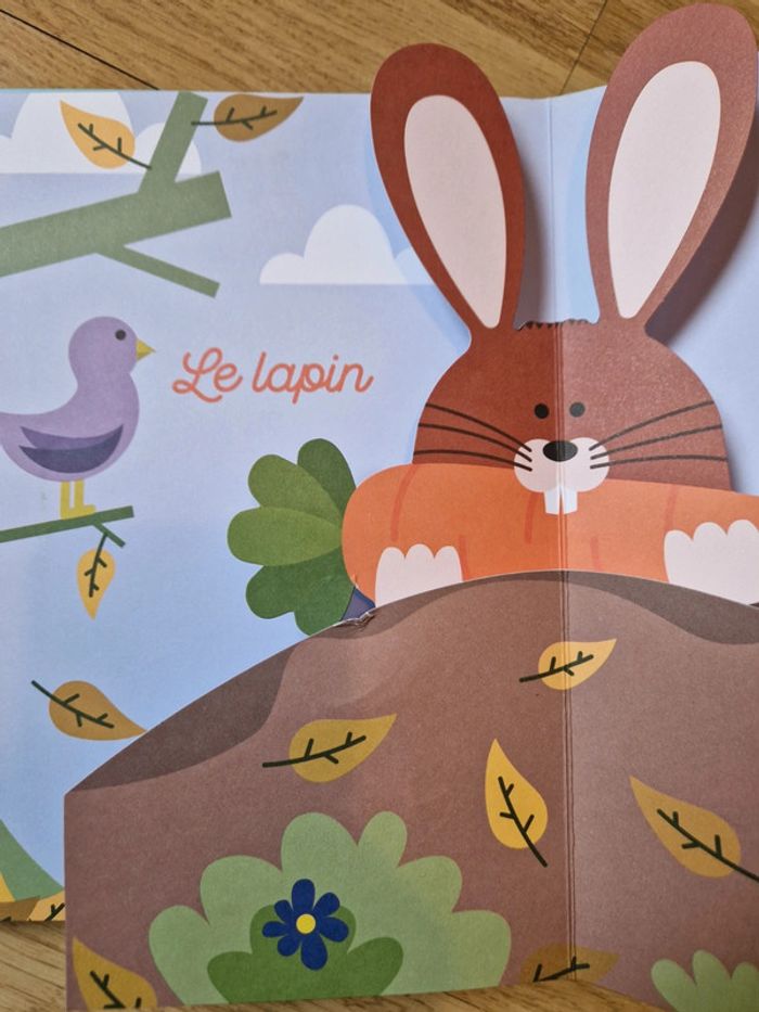 Livre pop up des animaux - photo numéro 7