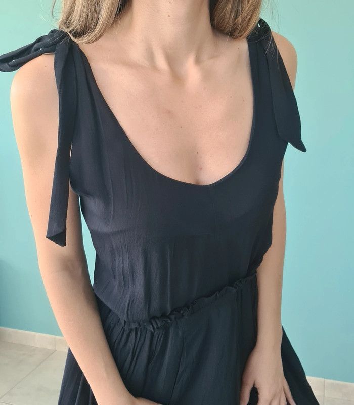 Robe Yas bleu marine Neuve 36 - photo numéro 4