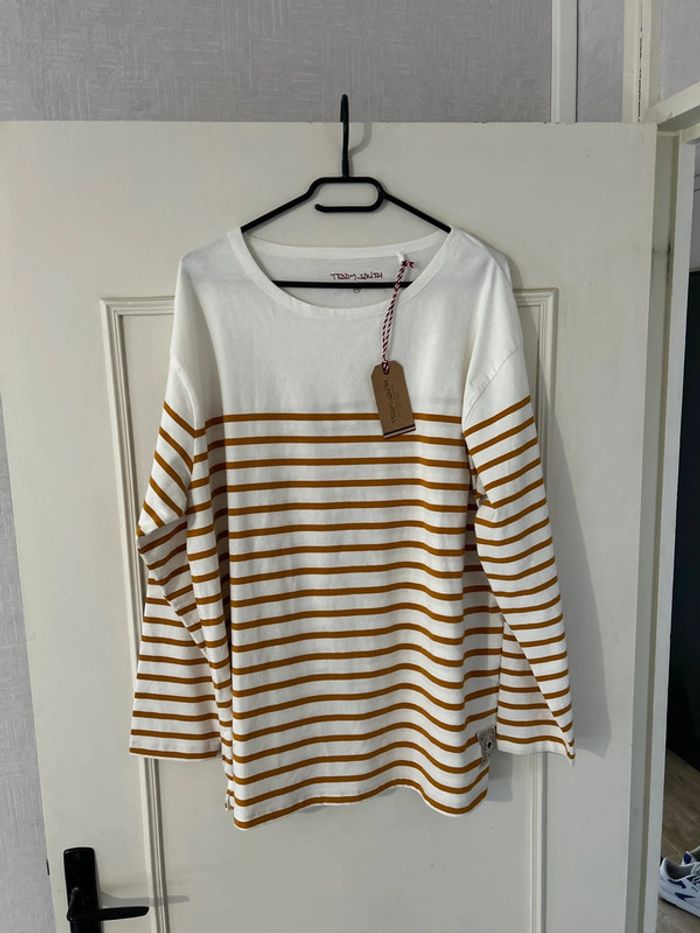 T-shirt Teddy Smith marin or 2XL - photo numéro 2