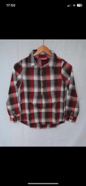Chemise à carreaux