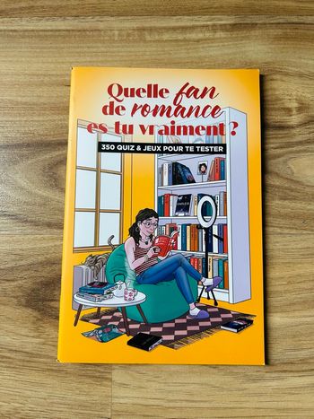 Livre «Quelle fan de romance es tu vraiment ?» Quizz et Tests 