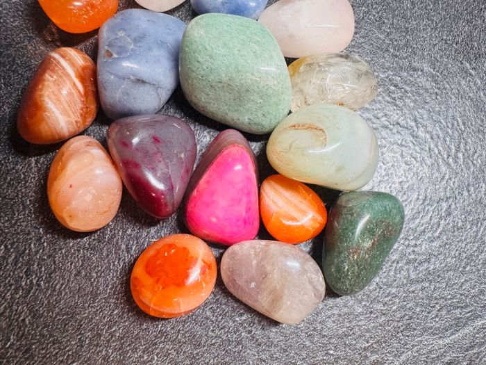 Lot de 120 g de Pierres Naturelles Polies – Variété de pierres semi-précieuses – Idéal pour collection ou création - photo numéro 2