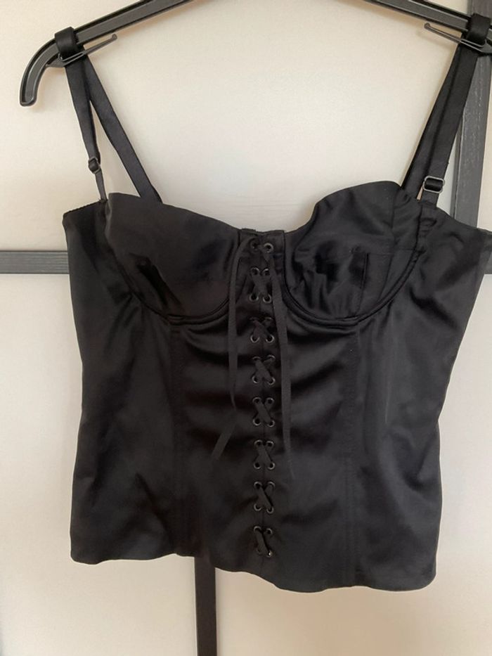 Bustier noir 123