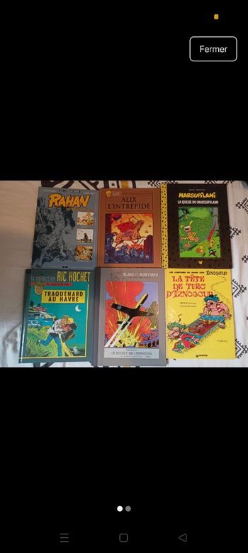 Lot de 6 bandes-dessinées