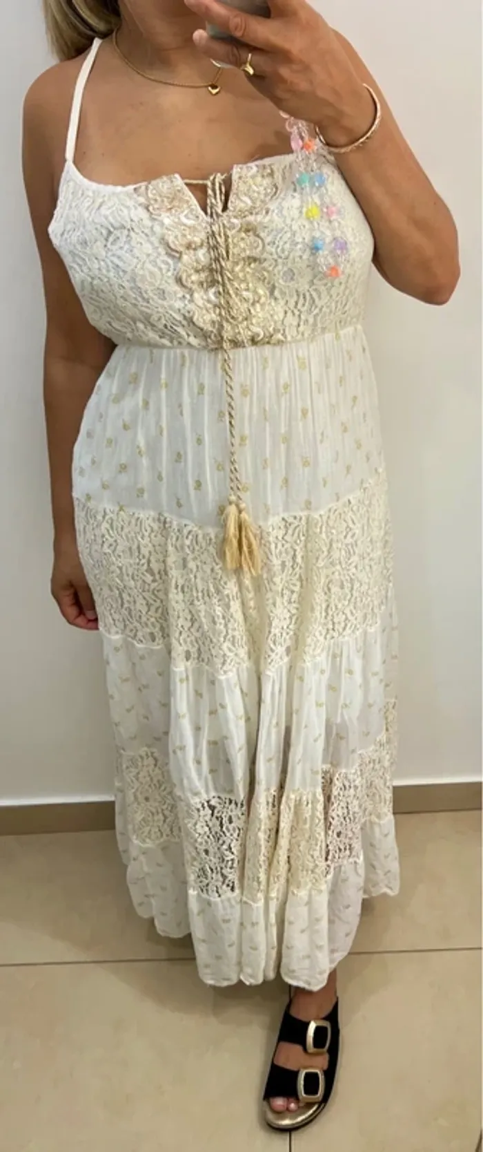 Robe longue Bohème Taille M - photo numéro 2