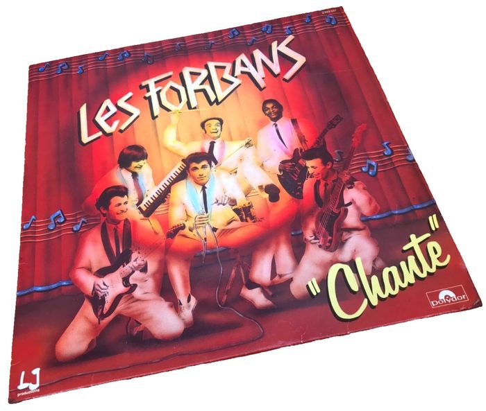 Vinyle 33 tours  Les Forbans  Chante !!!  (1982)  Polydor  2393 337