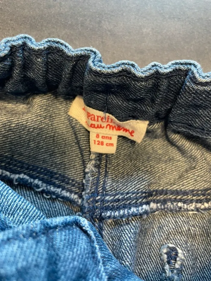 Lot jupe en jeans 8 ans Okaidi/DPAM - photo numéro 9