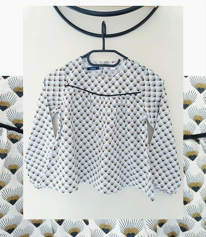 10 ans blouse Okaïdi