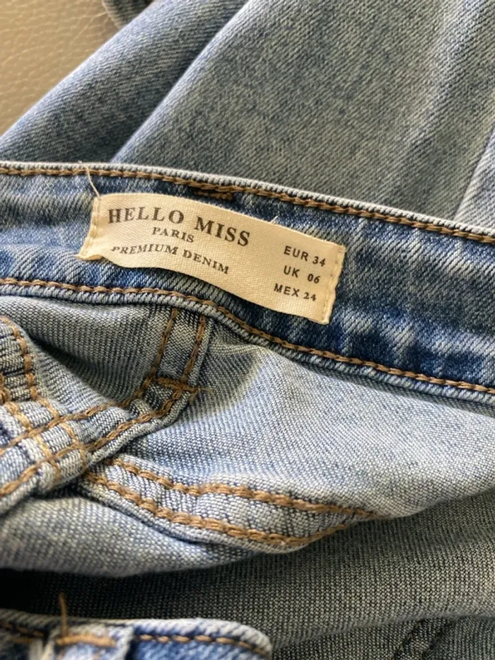 Jeans évasé taille 34 - photo numéro 6