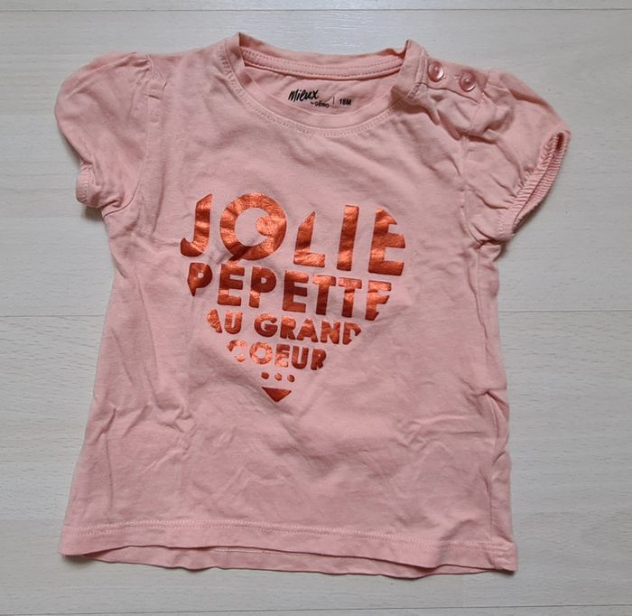 Tee-shirt neuf t18mois Gémo