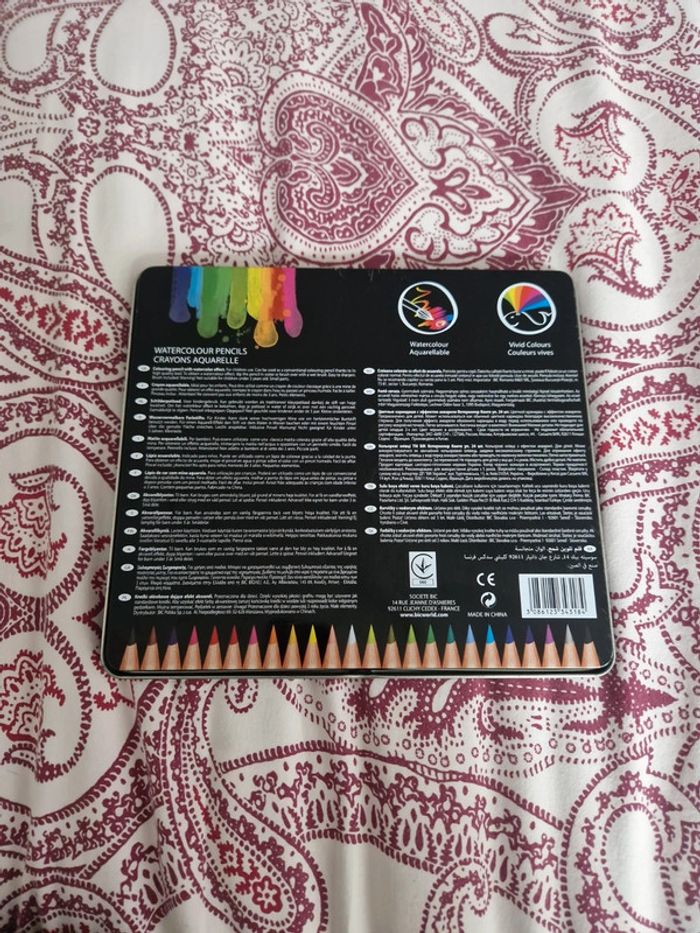 Boite crayon couleur aquarelle - photo numéro 5