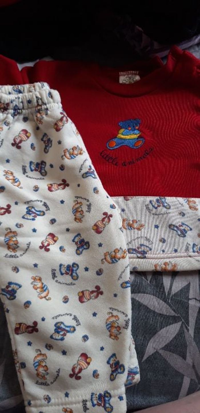 Ensemble molletonné