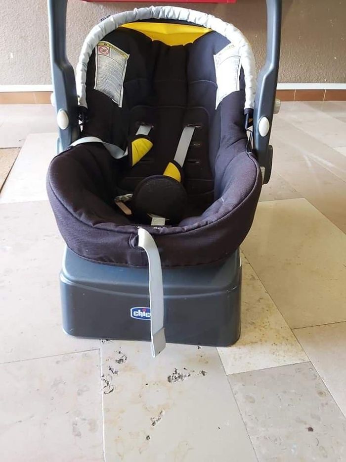 Ensemble poussette + cosy + landau Trio Chicco - photo numéro 4