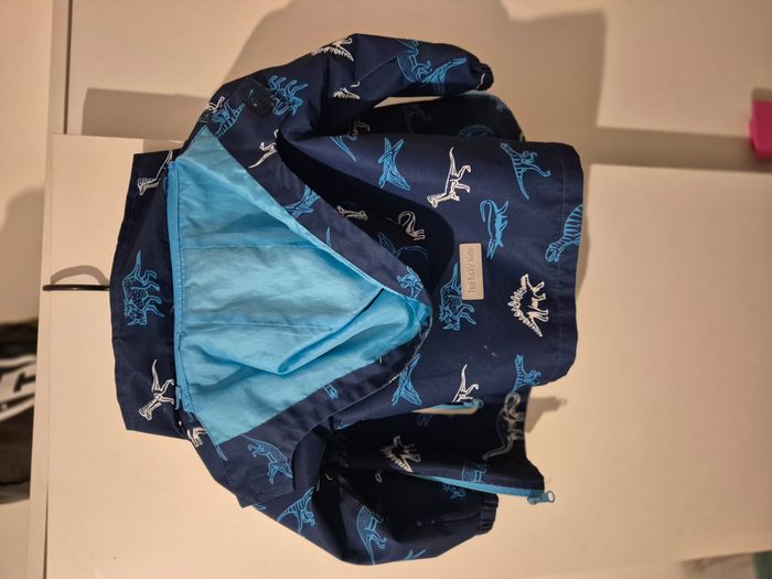 Manteau Bleu marine et turquoise 4 ans 5.00€ - photo numéro 2