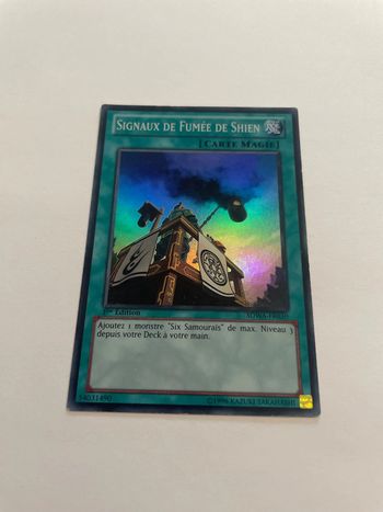 Yu-Gi-Oh! Signaux de Fumée de Shien : SDWA-FR030 Super Rare
