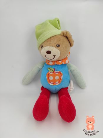 Doudou Ours Pomme Kaloo