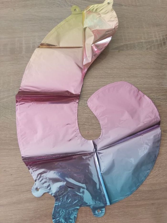 Ballon à chiffre à gonfler