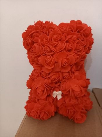 Ourson fleurs
