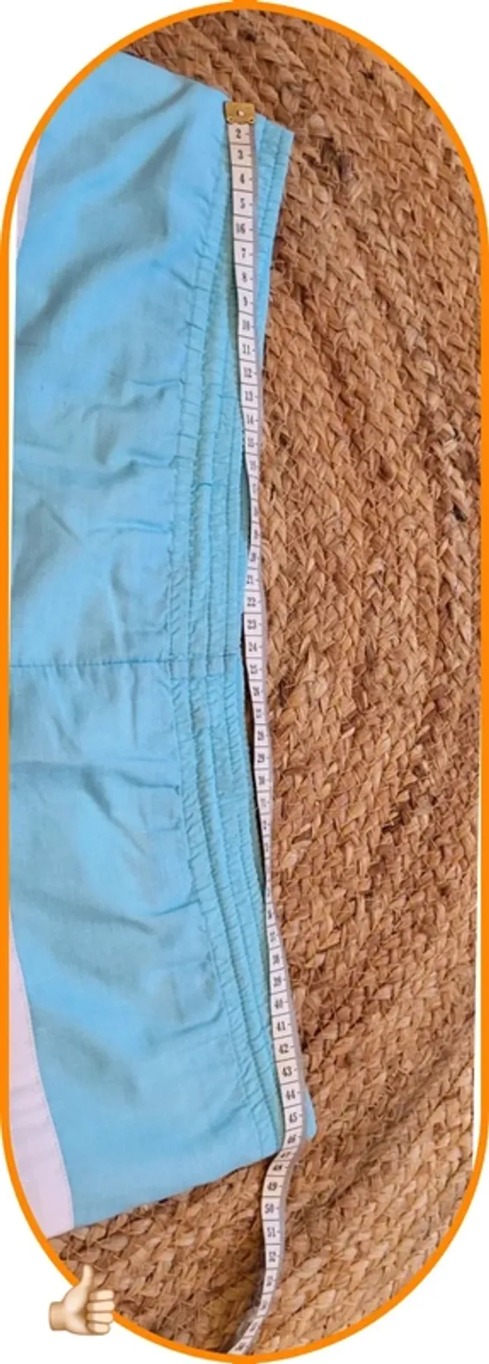 Short de bain rétro bleu homme – très bon état - Taille L - photo numéro 6