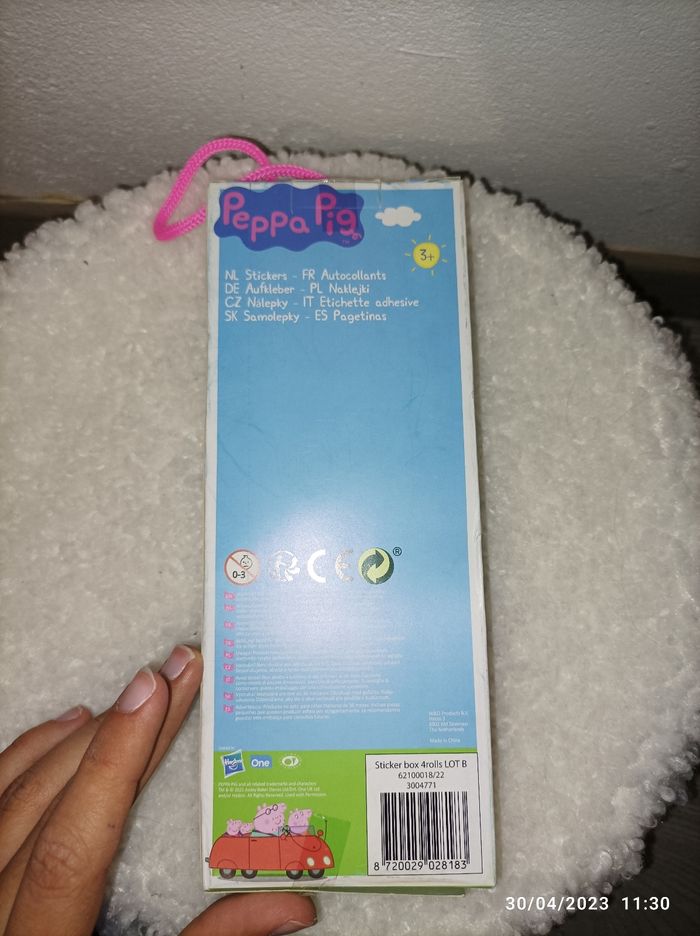 Rouleaux à stickers Peppa Pig - photo numéro 5