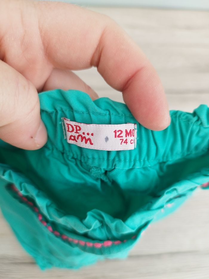 Short fluide fille 12 mois - photo numéro 3