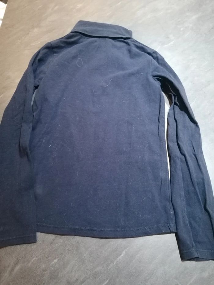 Tee-shirt manches longues avec col Okaïdi 10ans - photo numéro 3