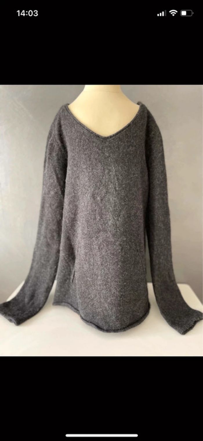 Pull gris cachemire fille - photo numéro 4