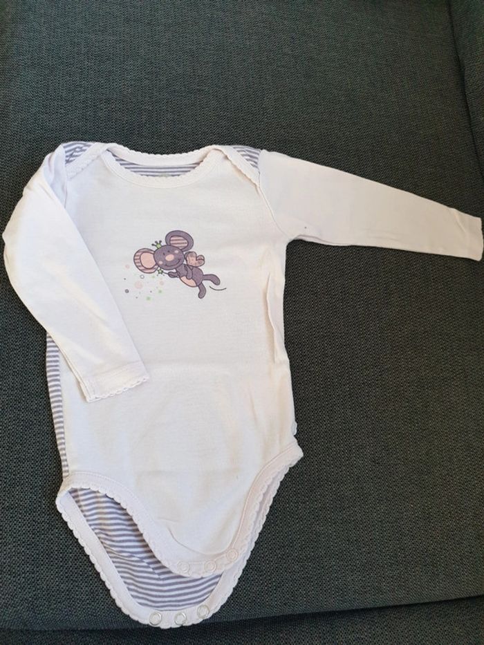 Body manches longues bébé fille 9 mois Noukie's