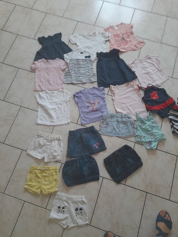 Lot été 6mois
