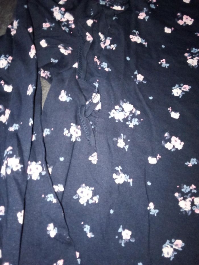 T-shirt Vertbaudet fleurs - photo numéro 2