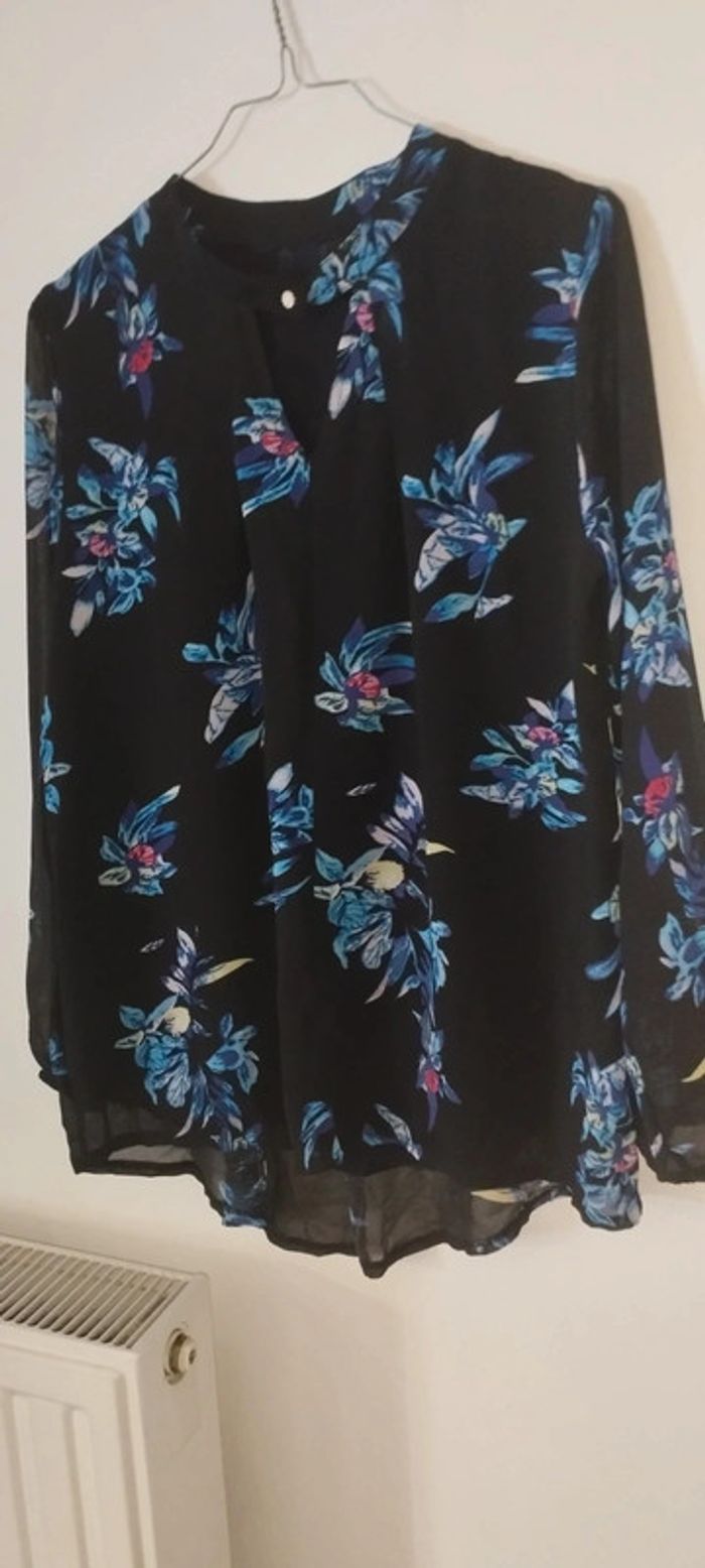 Blouse femme fleurie - photo numéro 7