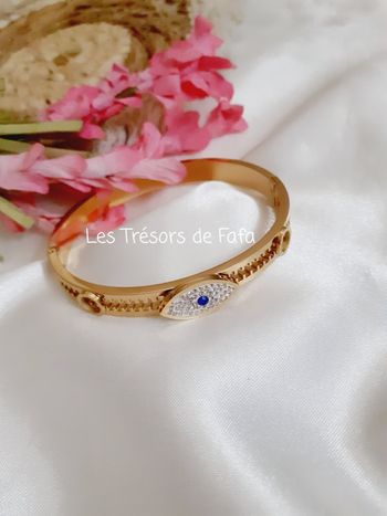 Bracelet Amina  en acier inoxydable