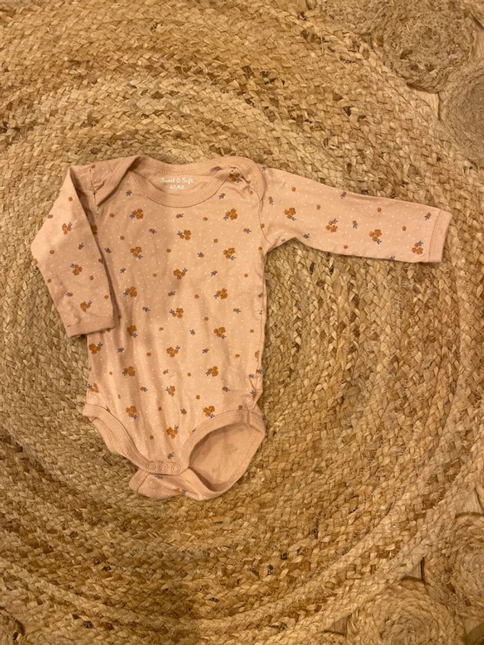 Body fille 3 mois Sweet & Soft