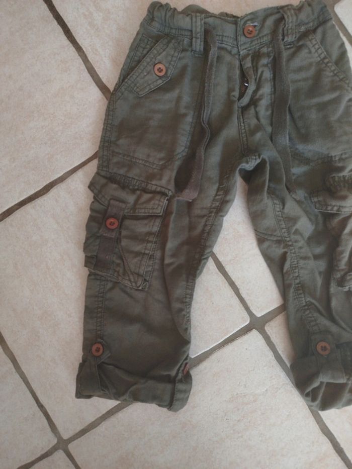 Cargo kaki tape a l'oeil 4ans - photo numéro 2