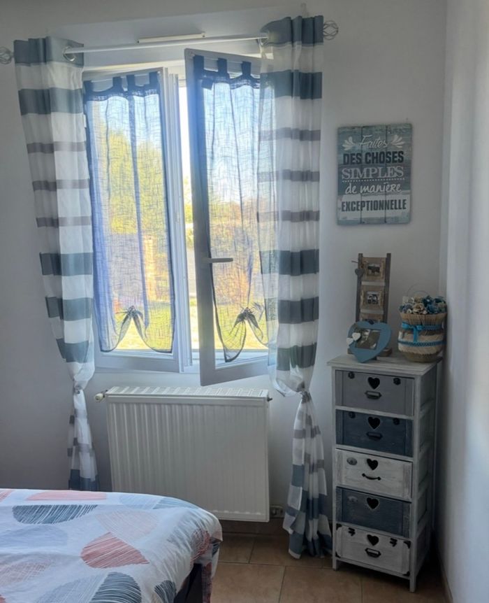 2 rideaux fenêtre voilage - photo numéro 4