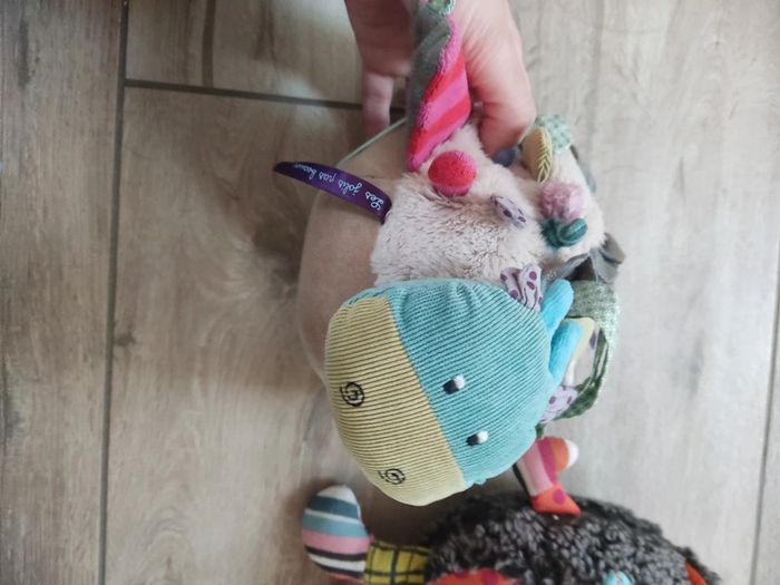 Jouets peluche éveil bébé - photo numéro 3