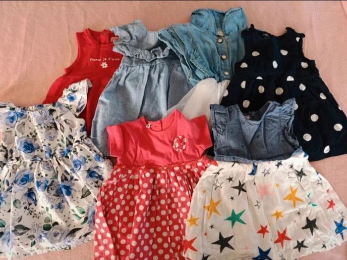 Gros lot vêtements été bébé fille 6 mois - photo numéro 7